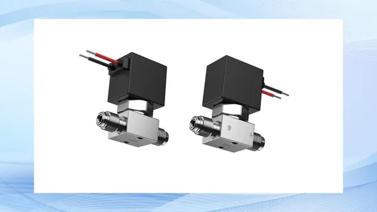 Ultra-Low Leak High Flow High Vacuum Solenoid Valve